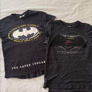 Batman Kids T-Shirts - Black and Gray
